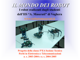 IL MONDO DEI ROBOT