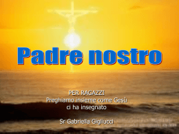 Padre Nostro - parrocchiaditabiago.it