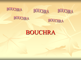 BOUCHRA