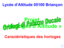 pps - Lycée d`Altitude