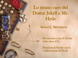 Lo strano caso del Dottor Jekyll e Mr. Hyde Robert L