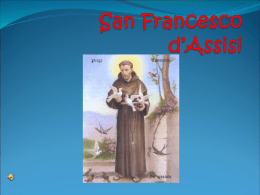 San Francesco d`Assisi era un religioso italiano che ha fondato l