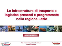 2007 Infrastrutture e Trasporti Lazio - file pps