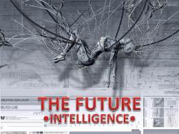 Primo classificato: "The future intelligence"