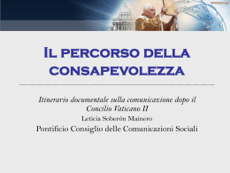 pps 6,77Mb - Pontificio Consiglio delle Comunicazioni Sociali