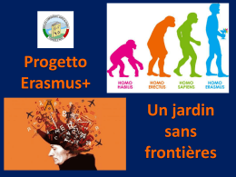 Presentazione progetto Erasmus+