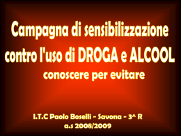 Diapositiva 1 - ITCS Paolo Boselli