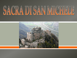 Sacra di San Michele - ISMI linea didattica