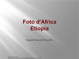 Foto d`Africa Etiopia