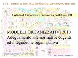modello organizzativo 231