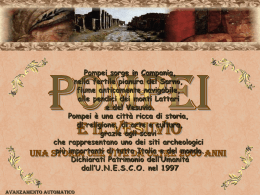 Pompei e il Vesuvio, una storia che vive da oltre 2000 anni