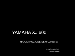 YAMAHA XJ 600 - Rete Civica di Milano