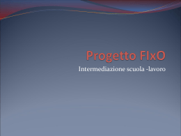 Progetto FIxO - itct a. bordoni
