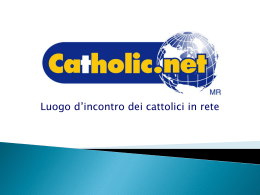 Catholic.net - Casa Protetta, servizio internet di Davide.it