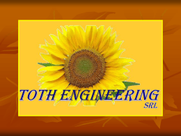 Diapositiva 1 - TOTH ENGINEERING