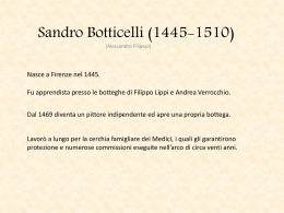 Botticelli - Liceo Socrate