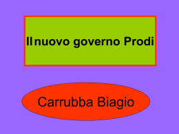 Urrà, evviva: ecco Il nuovo governo Prodi