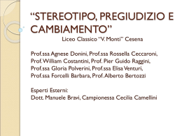 presentazione in power point - Liceo Ginnasio Statale V.Monti