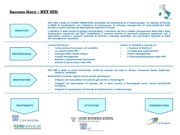 Progetto Net Sud - LUISS Business School