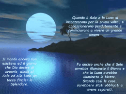 Il Sole e La Luna - ilmioarchiviovirtuale.it