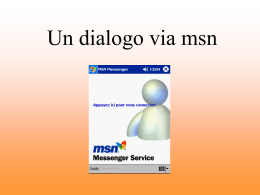 Chattare con MSN