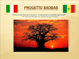 In Senegal - Progetto Baobab