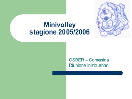 minivolley stagione 2005/2006