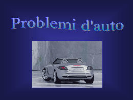 Problemi di auto