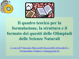 - Prof. FABRIZIO CARMIGNANI Scienze Naturali IISS
