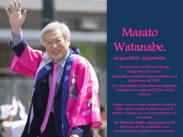 Masato Watanabe, acquerellista giapponese Vive ad Ashiya