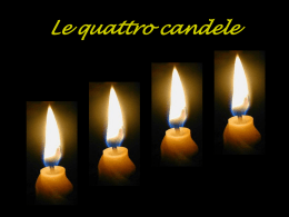 le quattro candele