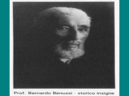 Slide 1 - SEI "Bernardo Benussi" Rovigno