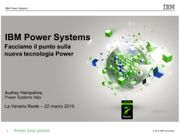 3_Power Systems 22-3 La Venaria Reale