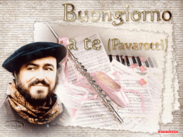 Buongiorno a te (Pavarotti) Micromedia