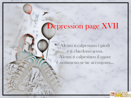 Depression page XVII