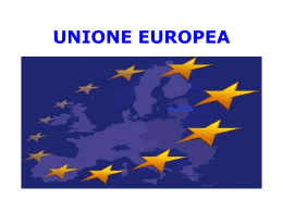L`Unione Europea - Istituto Einaudi Lodi