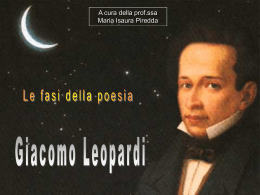 003 - Giacomo Leopardi_fasi della poesia