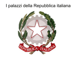I palazzi dello Stato italiano