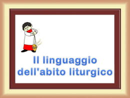 19 Linguaggio dell`anno liturgico