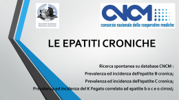 LE EPATITI CRONICHE - Cooperativa Arca Medica