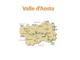Valle d`Aosta - a cura di Gabriele Fiscarelli