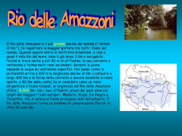 Il Rio delle Amazzoni