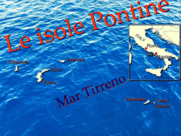 isole Pontine - Lo scrigno dei tesori