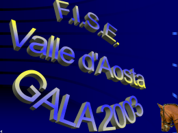 GALA2003 - F.I.S.E. Valle d`Aosta