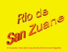 Rio de San Zuane
