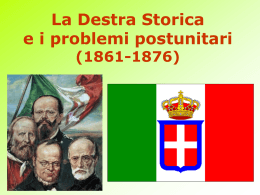 La “prima repubblica” in Italia