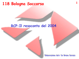 Presentazione dya RCP 2004