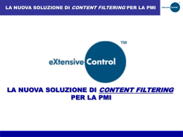 Presentazione di eXtensive Control (in PowerPoint)