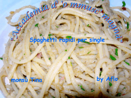 Spaghetti rapidi per single