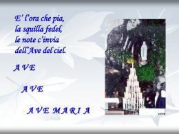 Ave Maria di Lourdes